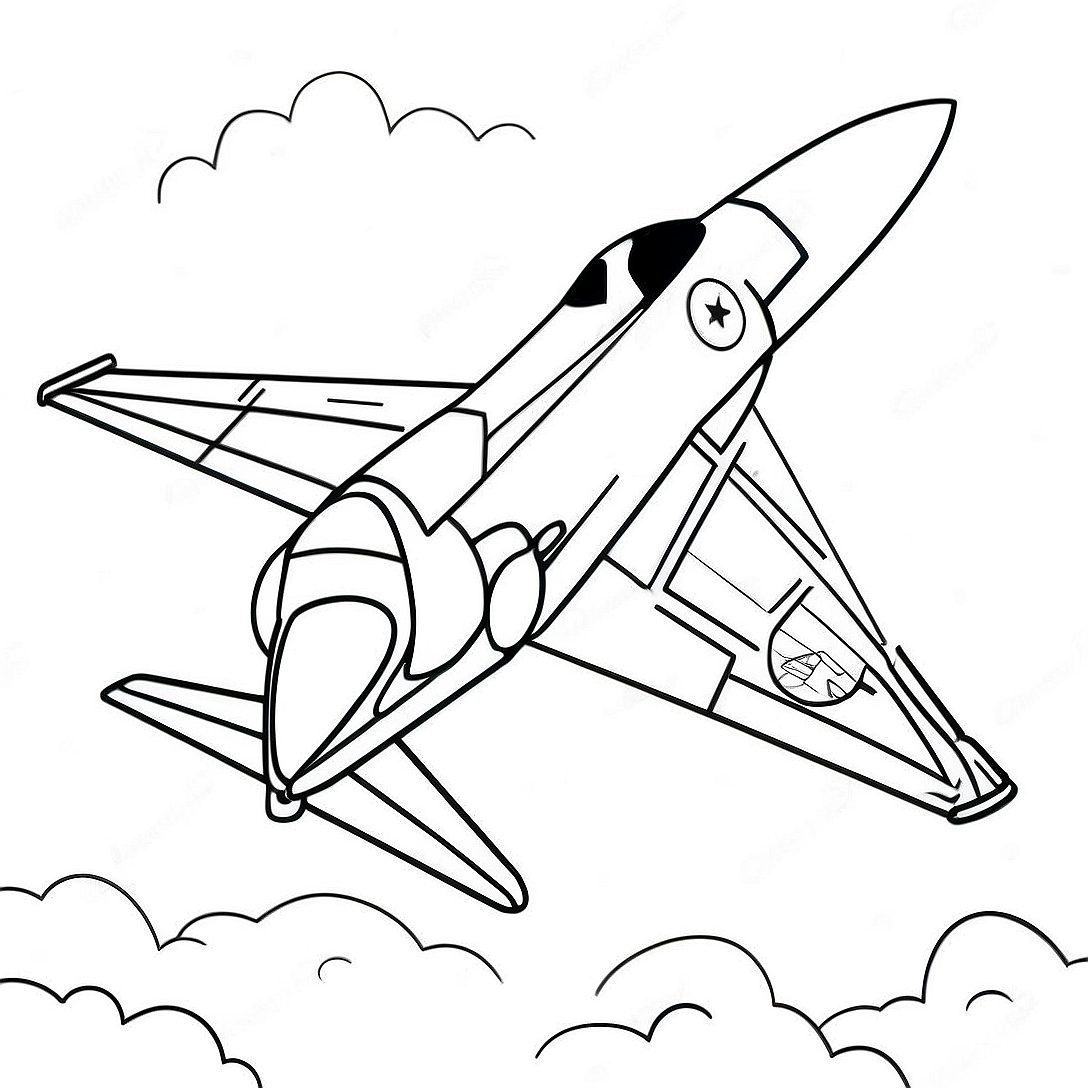 Air Force Coloring Page | Air Force coloring page