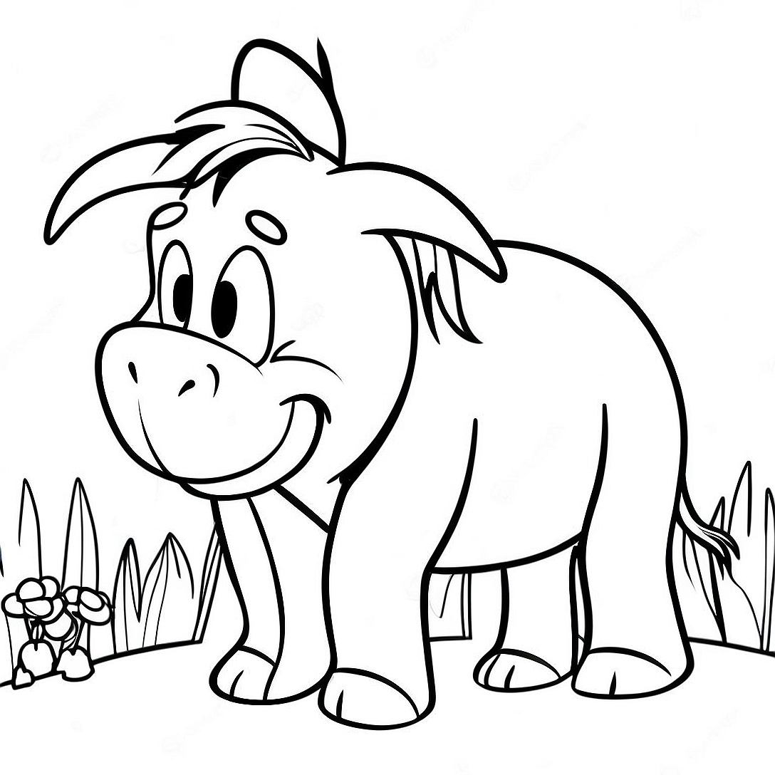 Eeyore Coloring Page | Eeyore coloring page