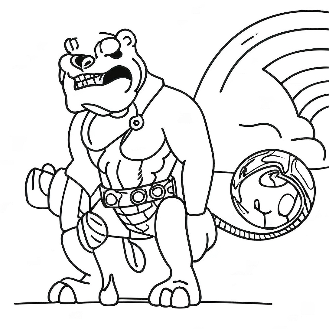 Brozone Coloring Page | Brozone coloring page