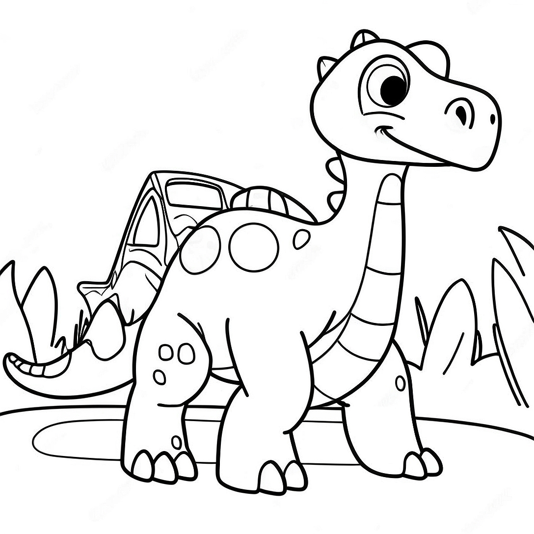 Dinosaur Train Coloring Page | Dinosaur Train coloring page