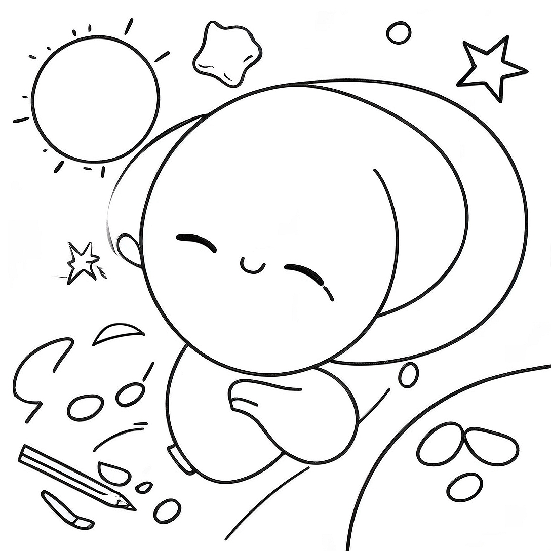 CVC Coloring Page | CVC coloring page