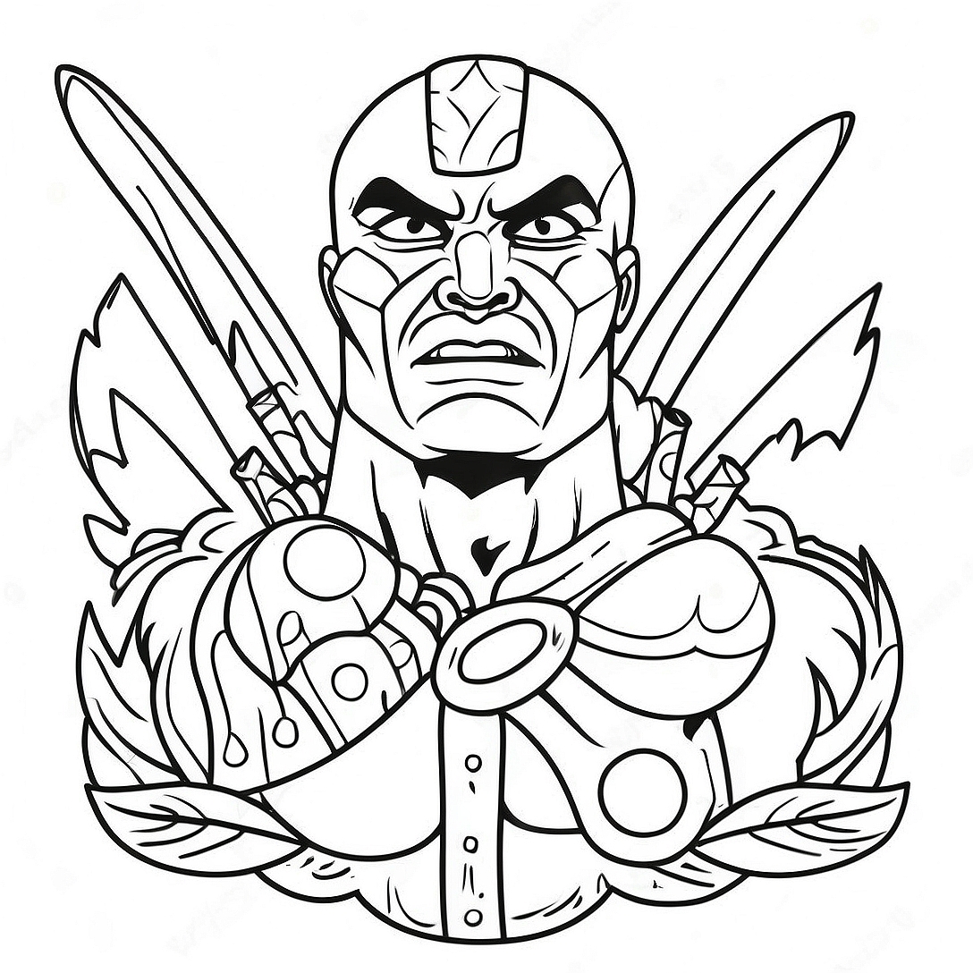 Badass for Adults Coloring Page | Badass for Adults coloring page