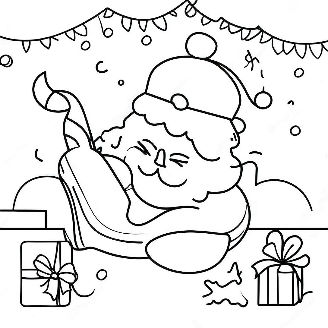 Christmas in July Coloring Page | Christmas in July coloring page