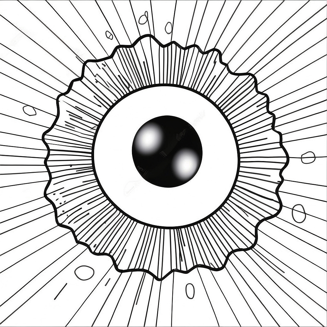 Black Hole Coloring Page | Black Hole coloring page