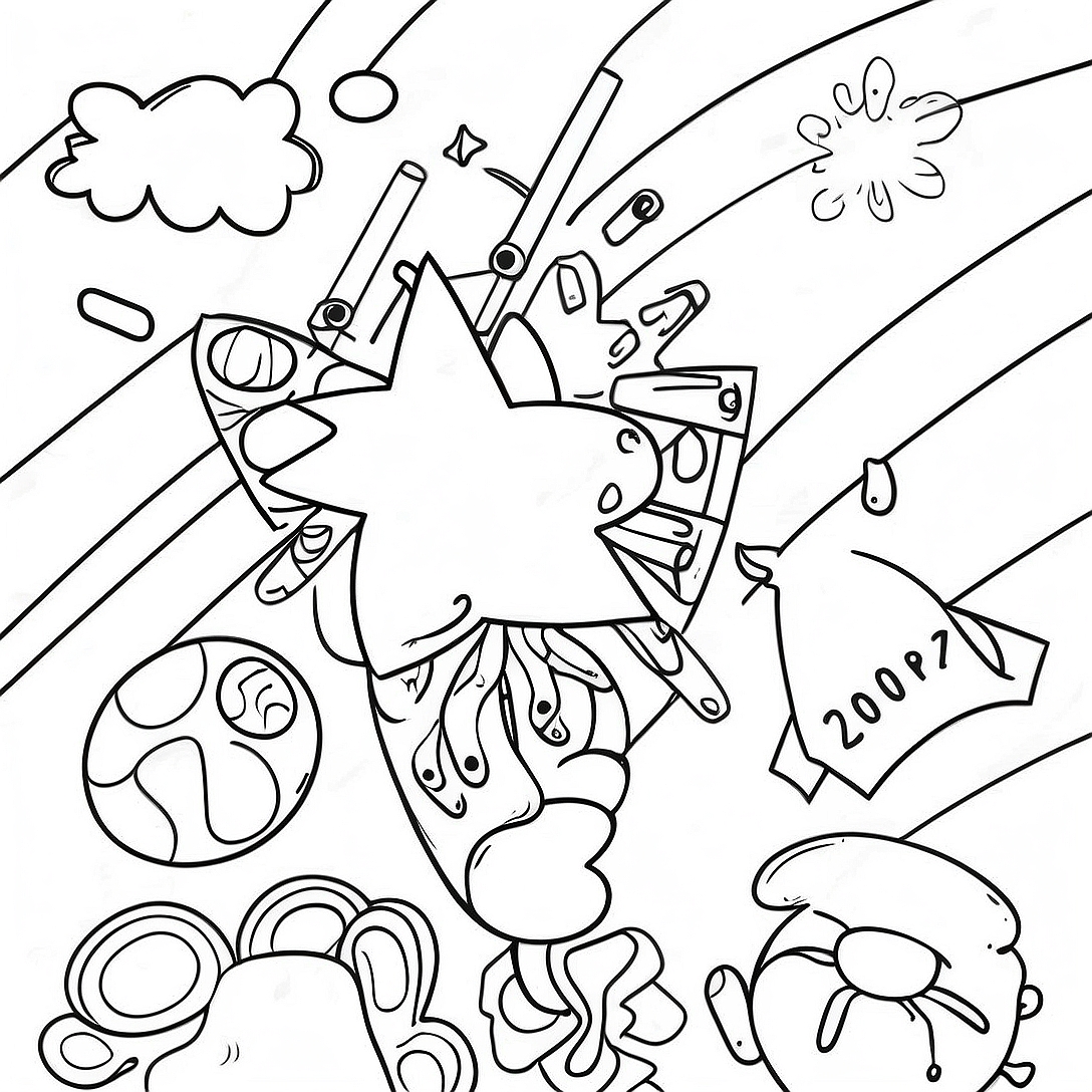 Fun Multiplication Facts Coloring Page | Multiplication coloring page