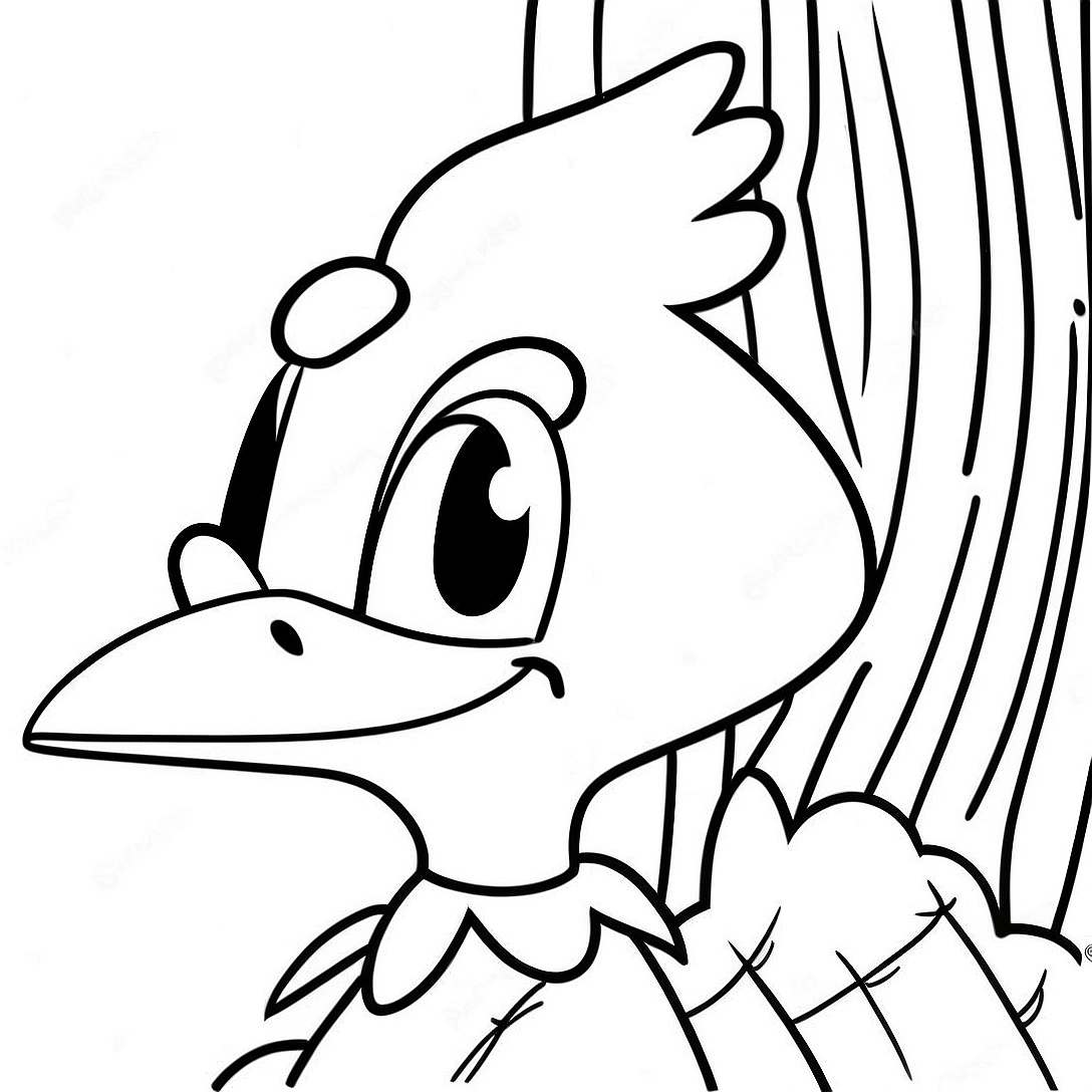 Woody Woodpecker Coloring Page | Woody Woodpecker coloring page