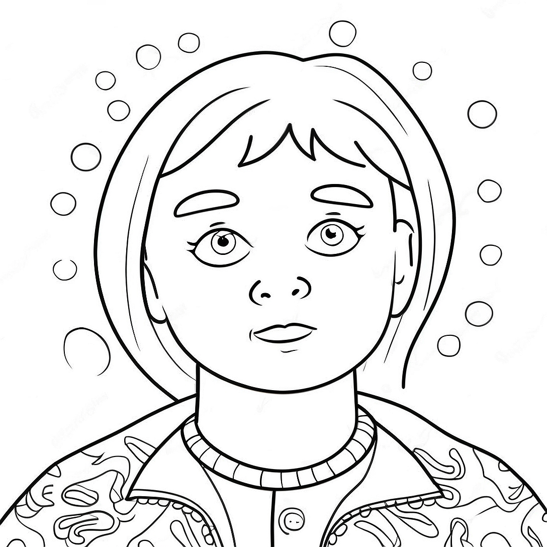 ADHD Awareness Coloring Page | ADHD coloring page