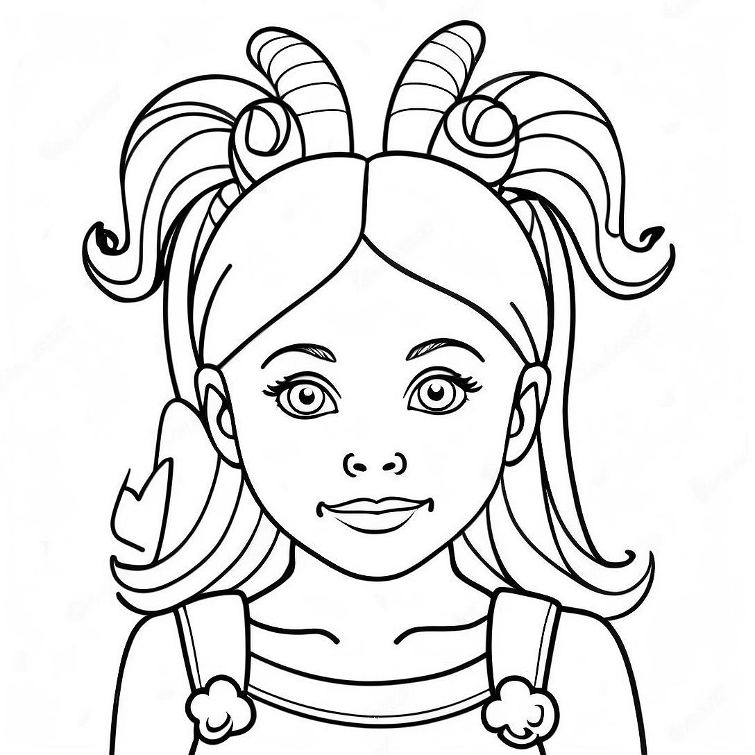 Cindy Lou Who Coloring Page | Cindy Lou Who coloring page