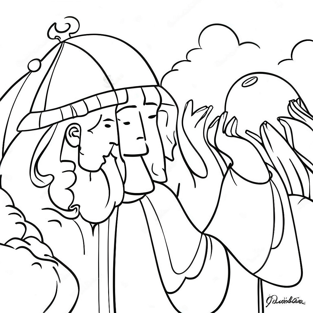 Beatitudes Coloring Page | Beatitudes coloring page