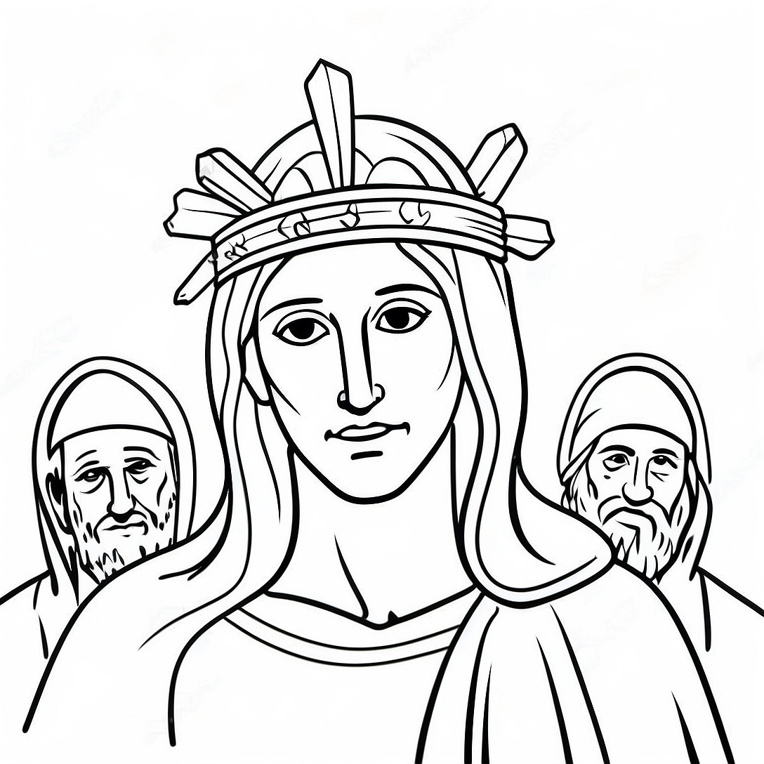 Holy Week Coloring Page | Holy Week coloring page