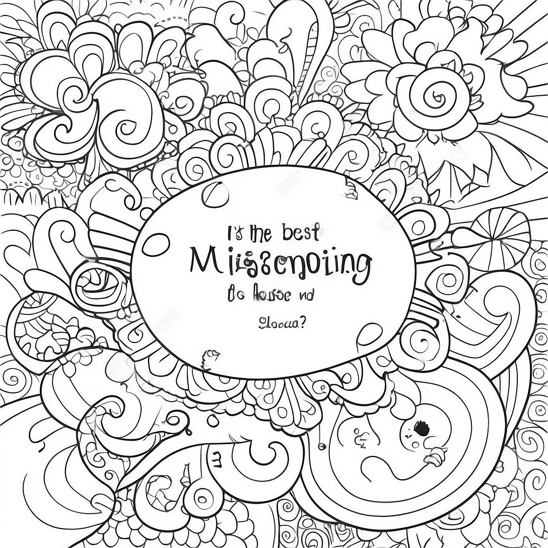 Humorous Funny Quote Coloring Page | Humorous Funny Quote coloring page