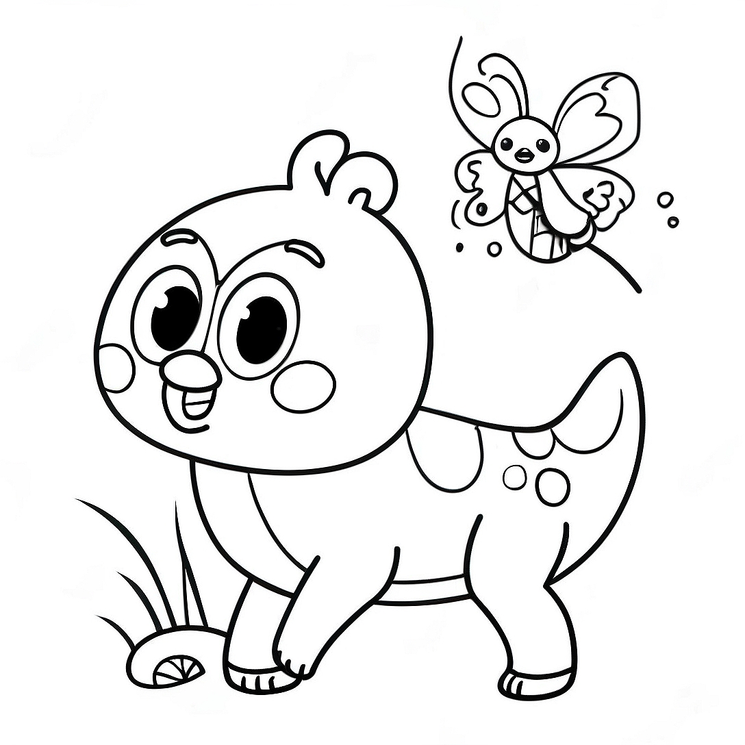 BabyFirst Coloring Page | BabyFirst coloring page