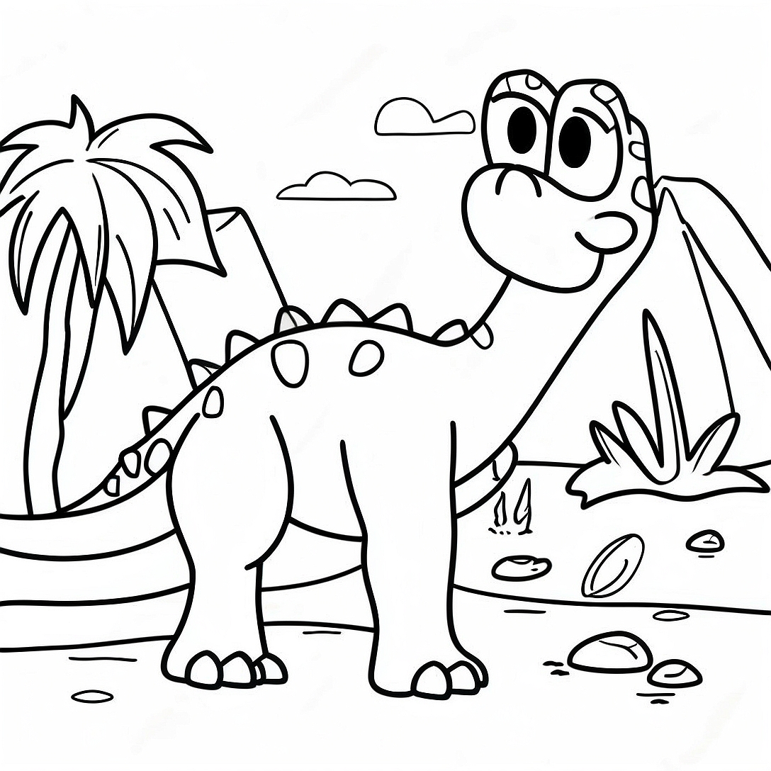 Camp Cretaceous Dinosaur Adventure Coloring Page | Camp Cretaceous coloring page