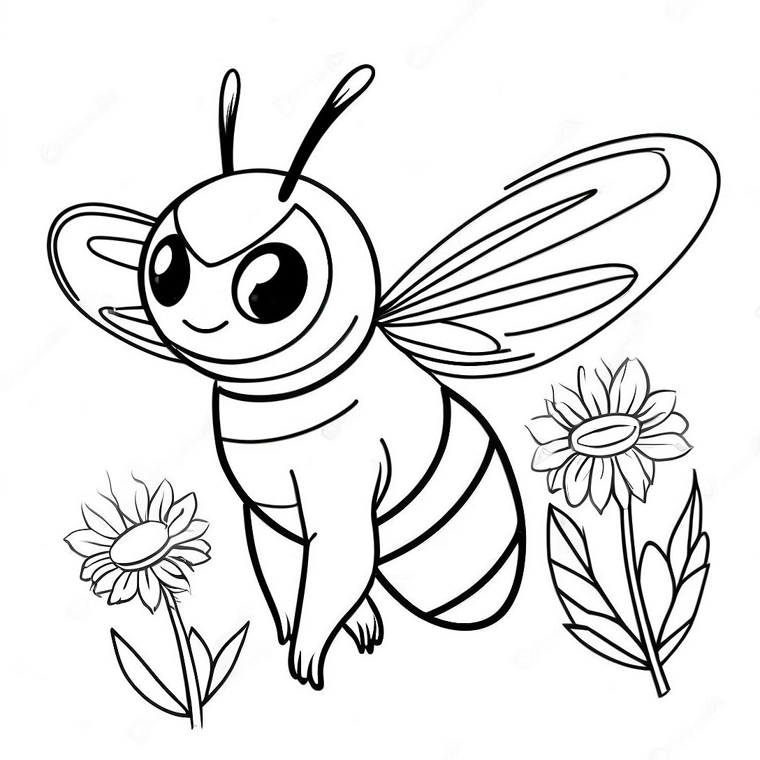 Bumblebee Coloring Page | Bumblebee coloring page