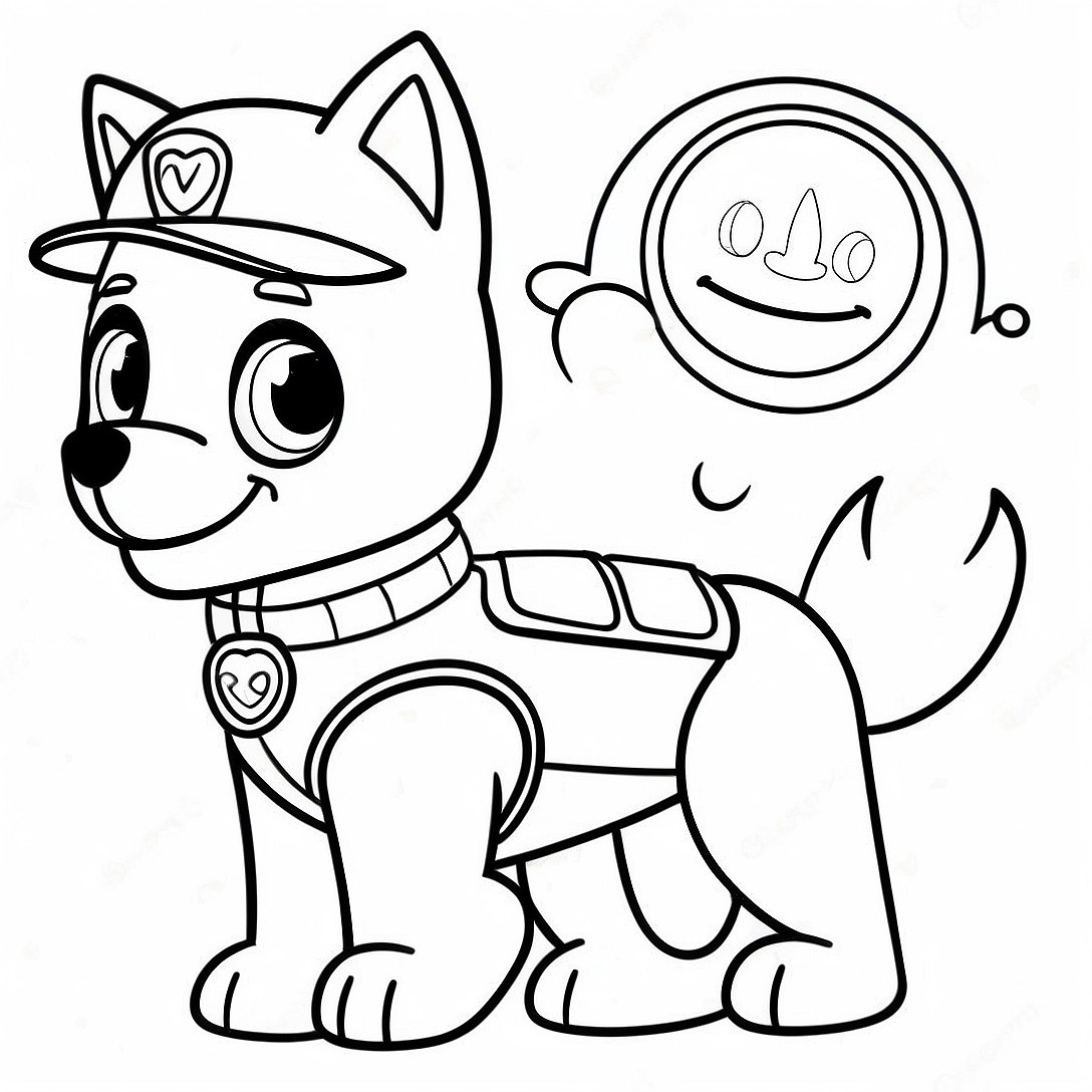 Ryder Paw Patrol Coloring Page | Ryder Paw Patrol coloring page