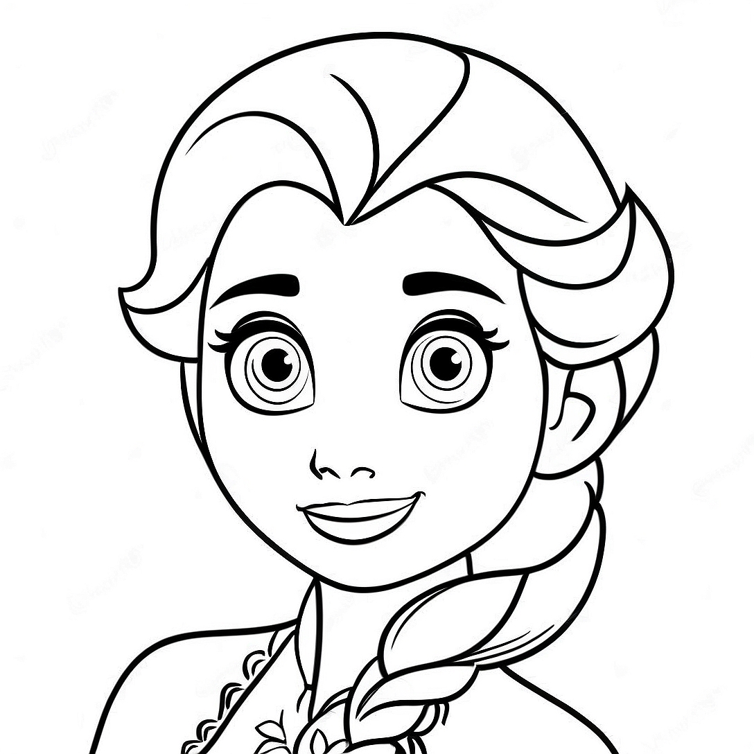Elsa Frozen 2 Show Yourself Coloring Page | Elsa Frozen 2 Show Yourself coloring page