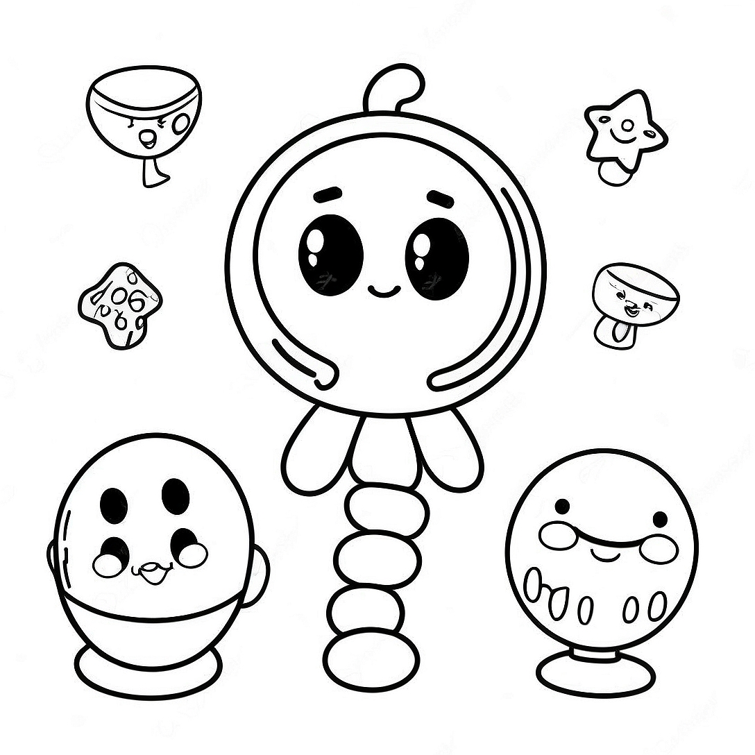 Colorful Gumball Characters Coloring Page | Gumball coloring page