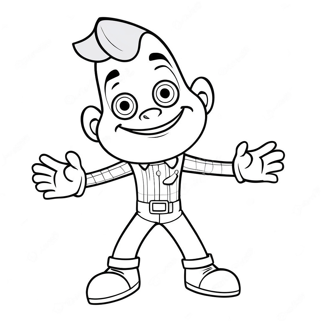 Jimmy Neutron Coloring Page | Jimmy Neutron coloring page