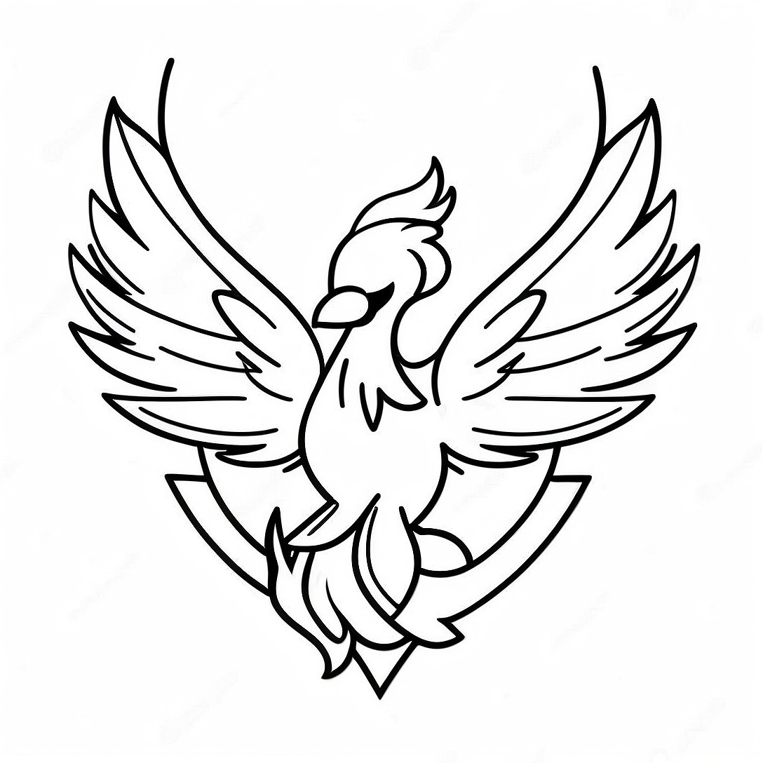 Phoenix Suns Logo Coloring Page | Phoenix Suns coloring page