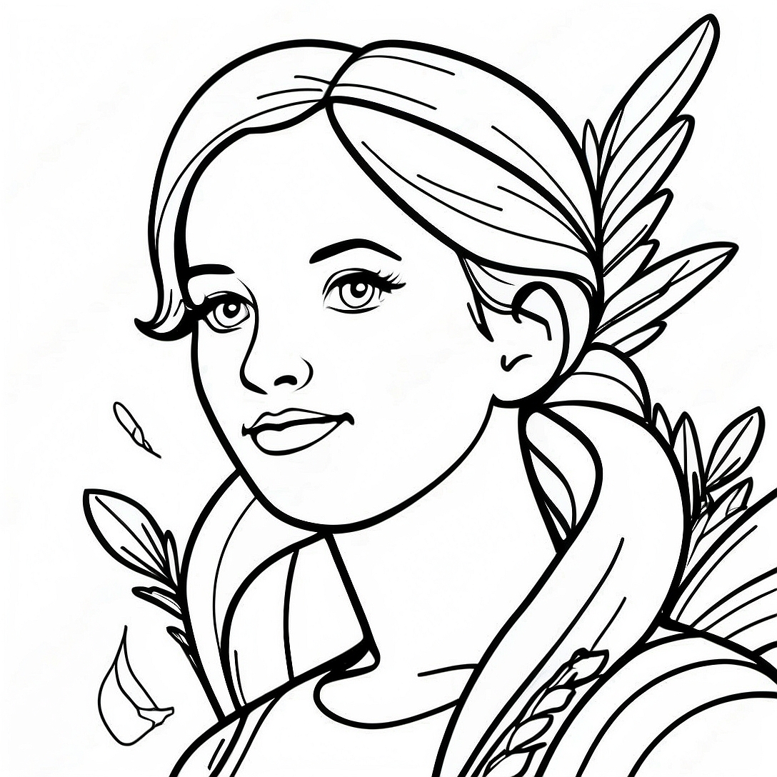 Hunger Games Coloring Page | Hunger Games coloring page
