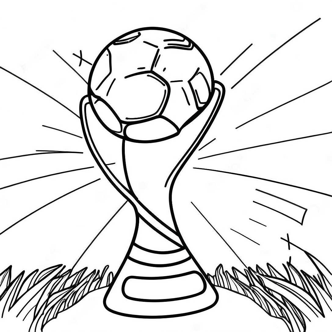 World Cup Soccer Coloring Page | World Cup Soccer coloring page