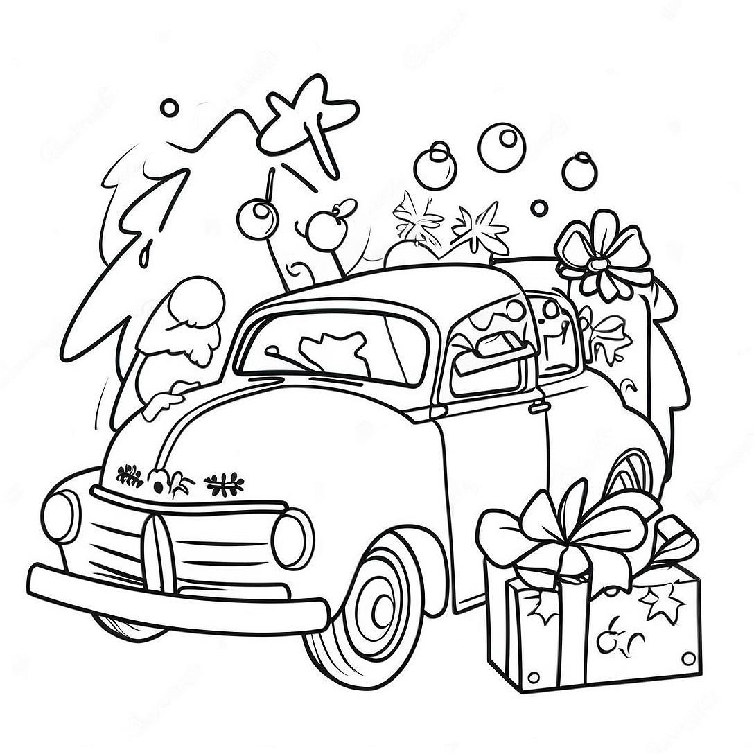 Christmas Vacation Coloring Page | Christmas Vacation coloring page