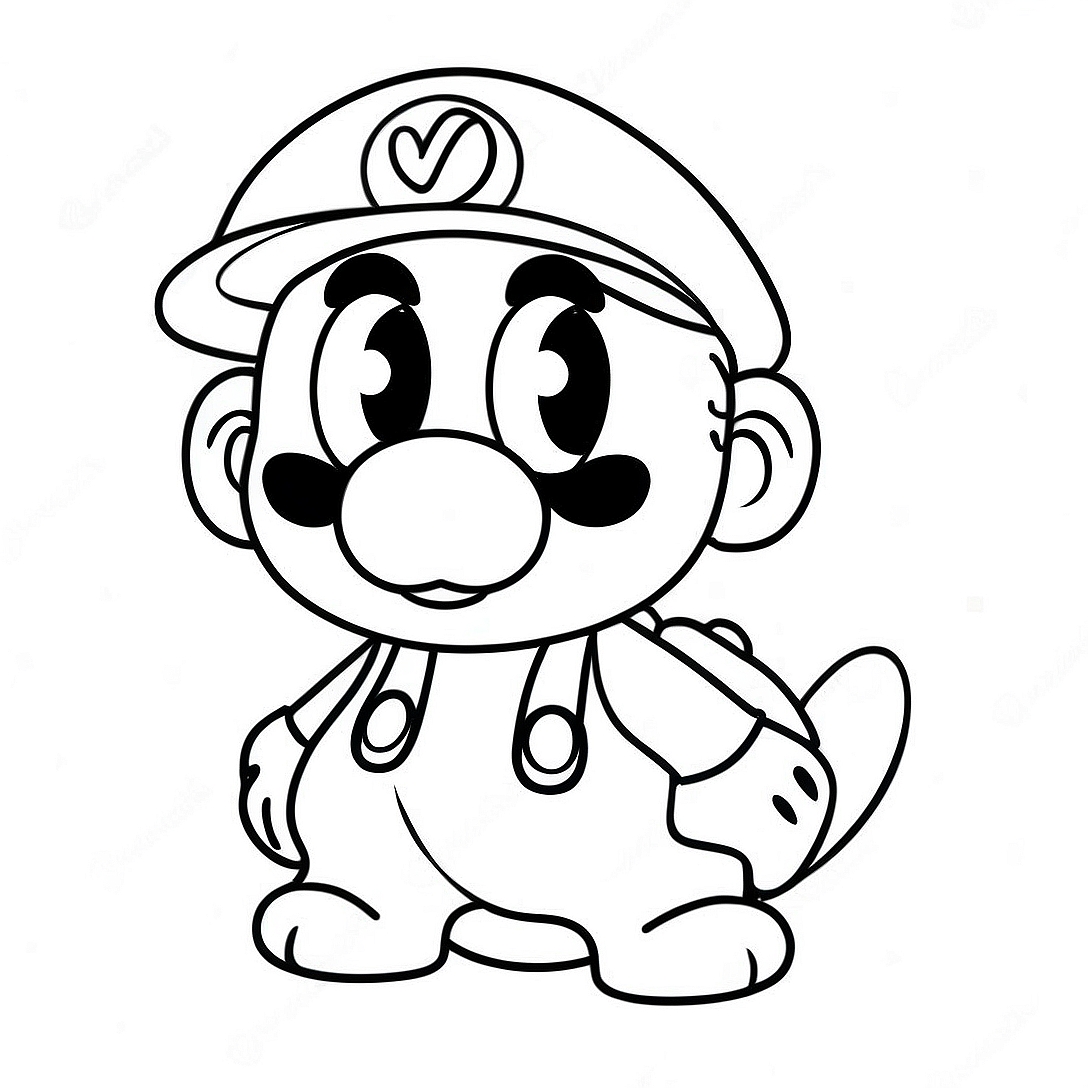 Cappy Mario Odyssey Coloring Page | Cappy Mario Odyssey coloring page