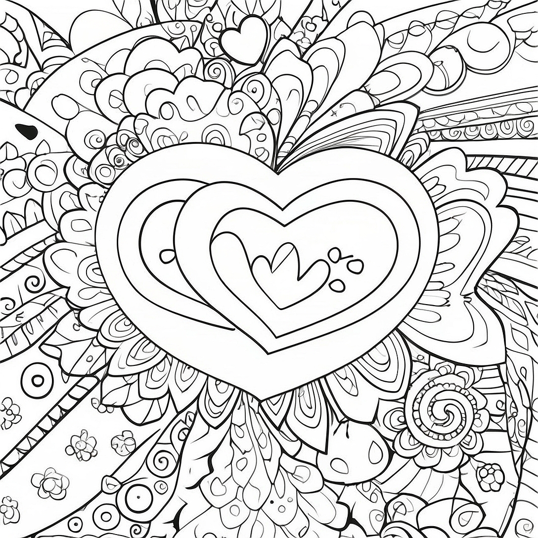 I Love You Mom and Dad Coloring Page | I Love You Mom and Dad coloring page