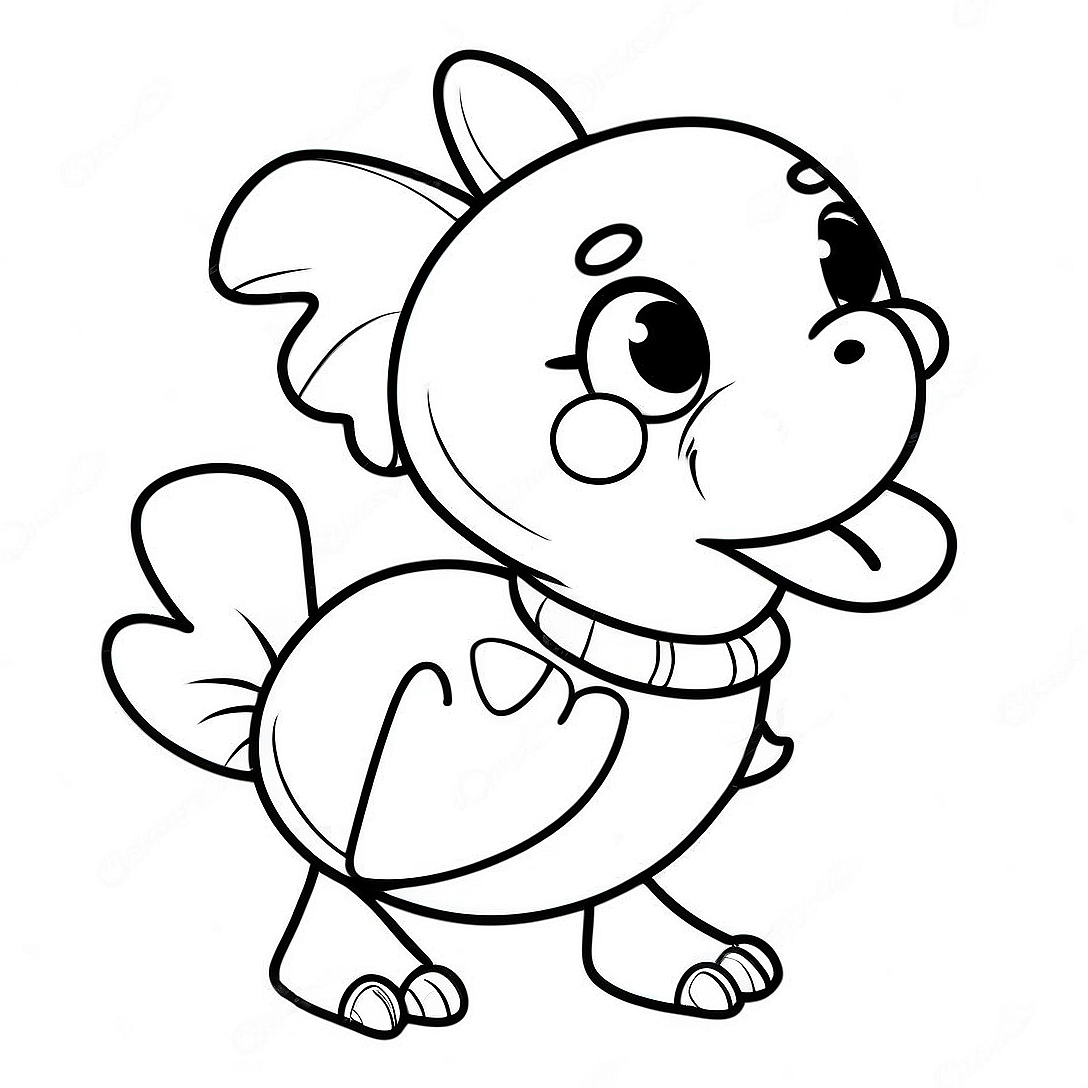 Toy Chica Coloring Page | Toy Chica coloring page