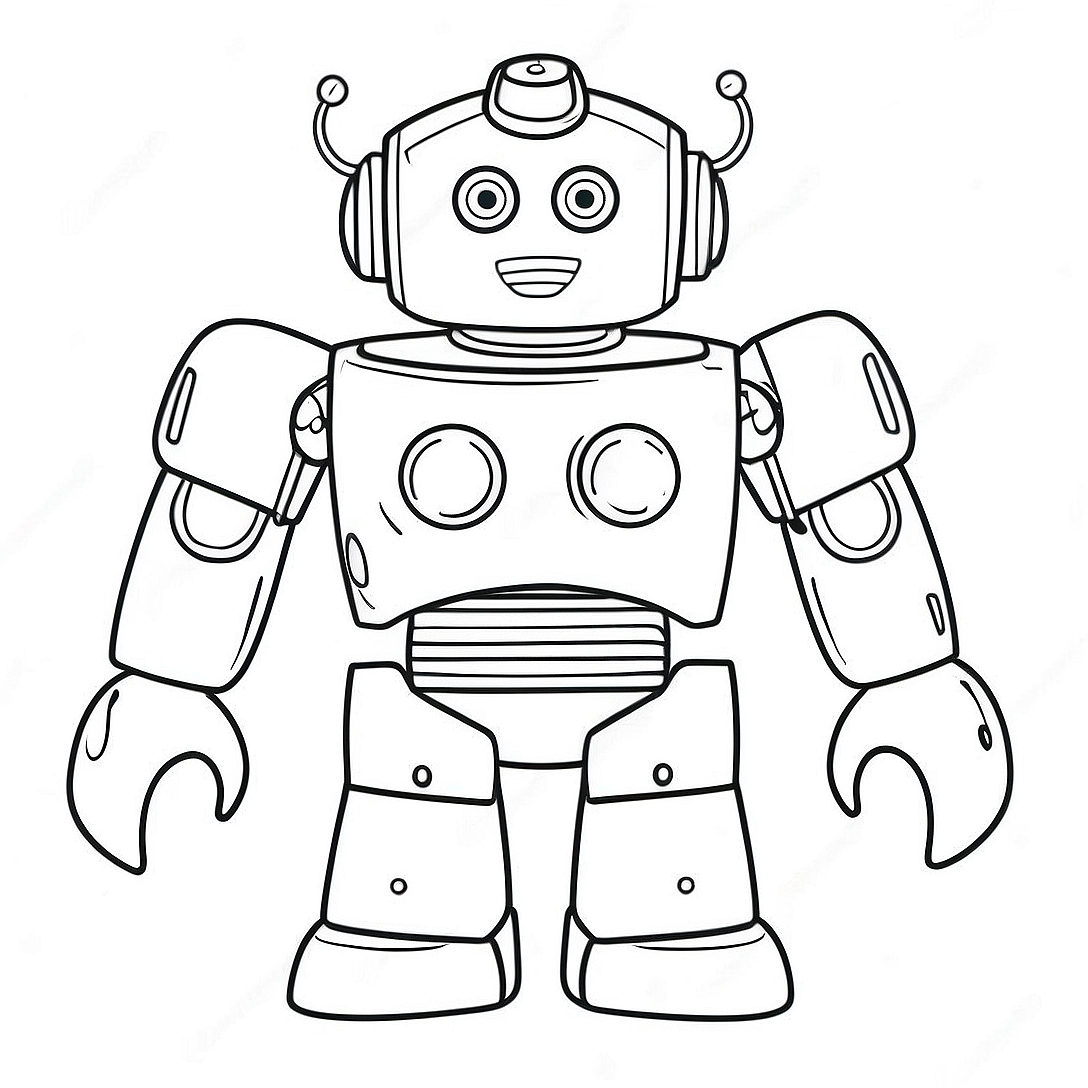 Tobot Coloring Page | Tobot coloring page