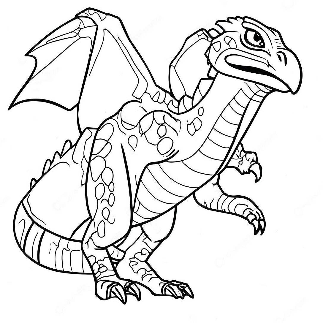 Indoraptor Fierce Roaring Coloring Page | Jurassic World Fallen Kingdom Indoraptor coloring page