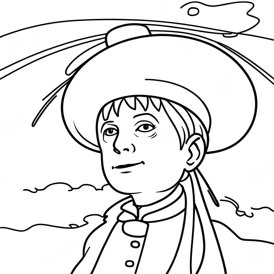 Sandman Coloring Page | Sandman coloring page