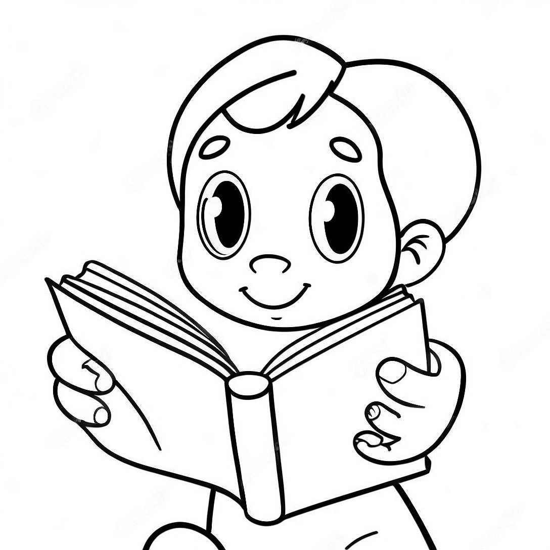 I Love Reading Coloring Page | I Love Reading coloring page