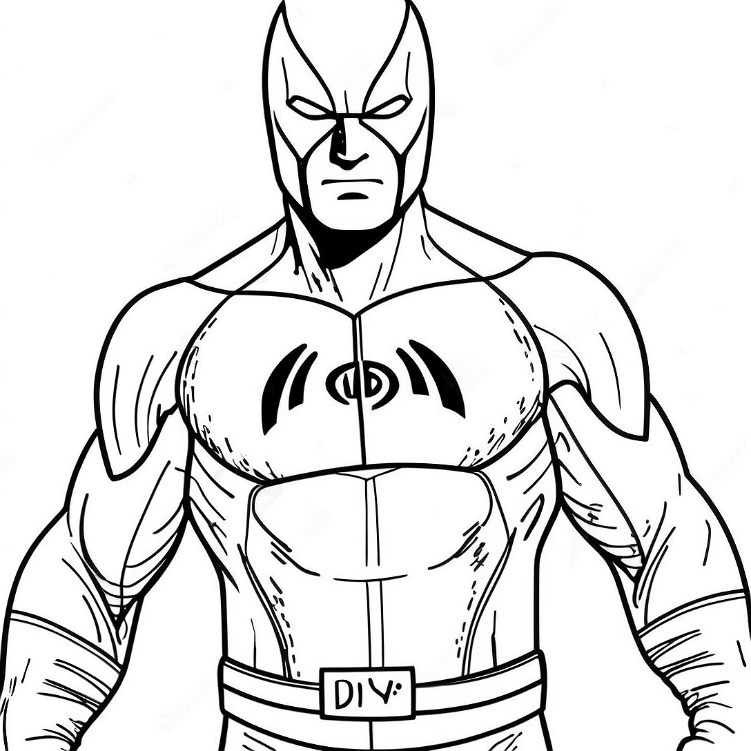 Daredevil Coloring Page | Daredevil coloring page