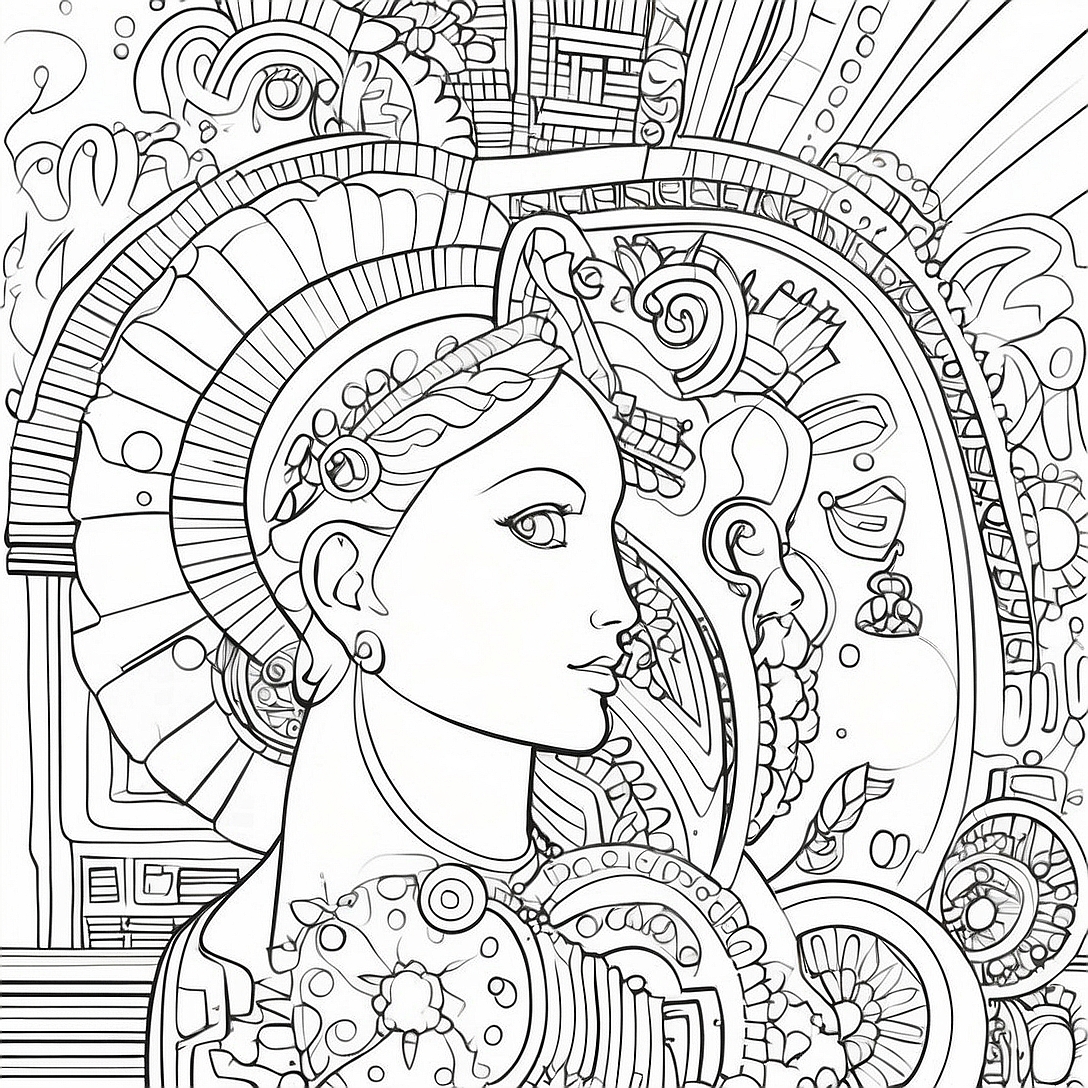 Creative Engineering Designs Coloring Page | Engineering coloring page