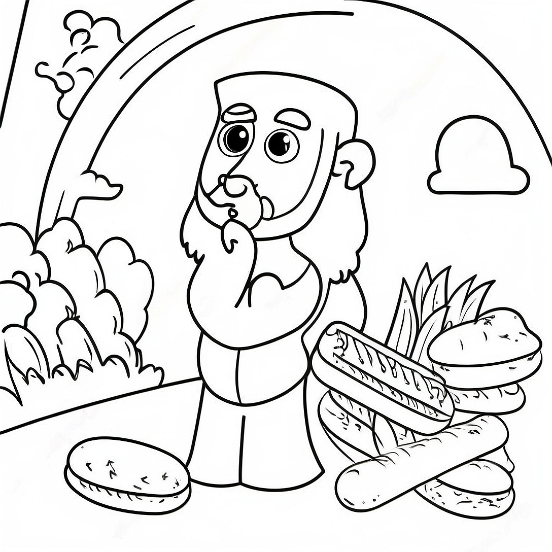 Shavuot Coloring Page | Shavuot coloring page