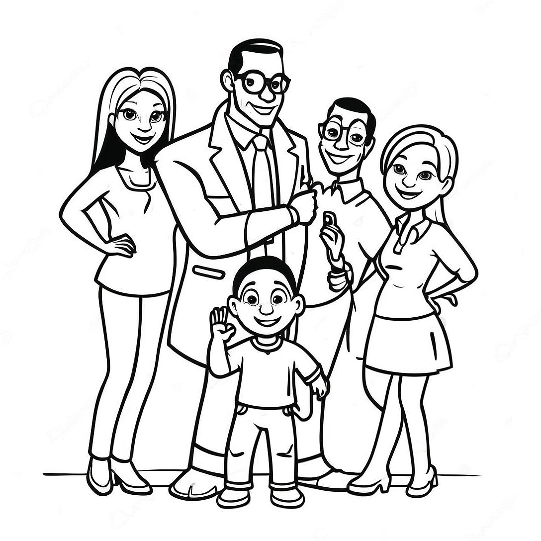 Proud Family Coloring Page | Proud Family coloring page
