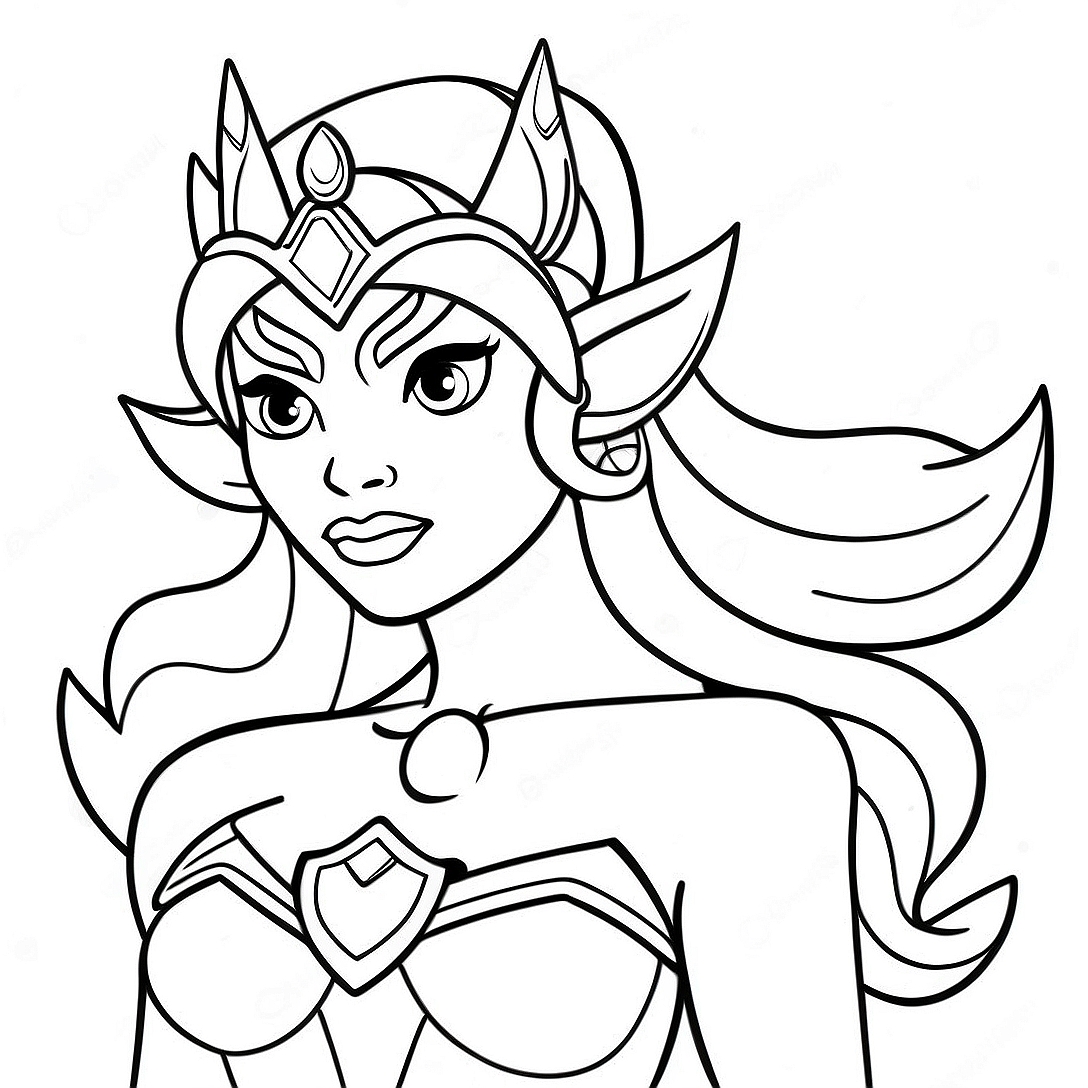 She Ra Coloring Page | She Ra coloring page