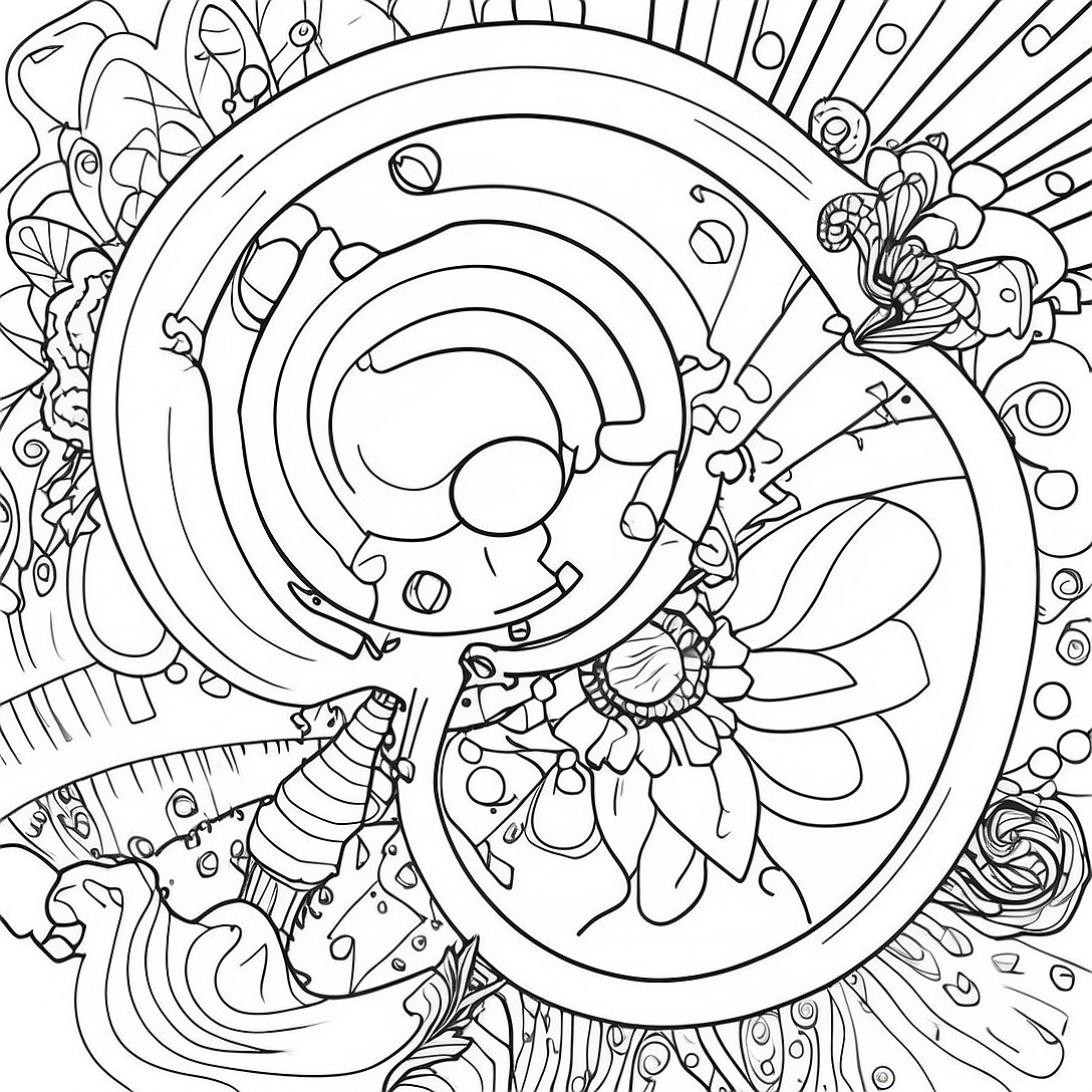 Physics Coloring Page | Physics coloring page