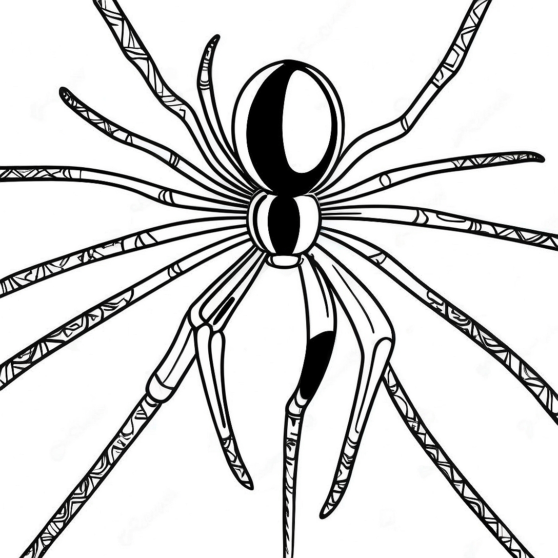 Iron Spider Coloring Page | Iron Spider coloring page
