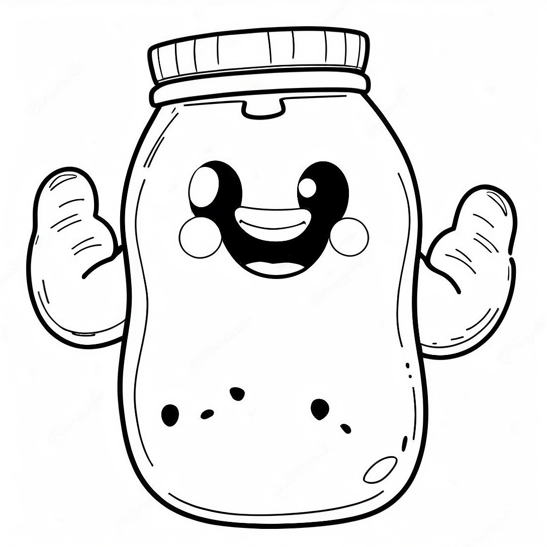 Kool Aid Man Coloring Page | Kool Aid Man coloring page