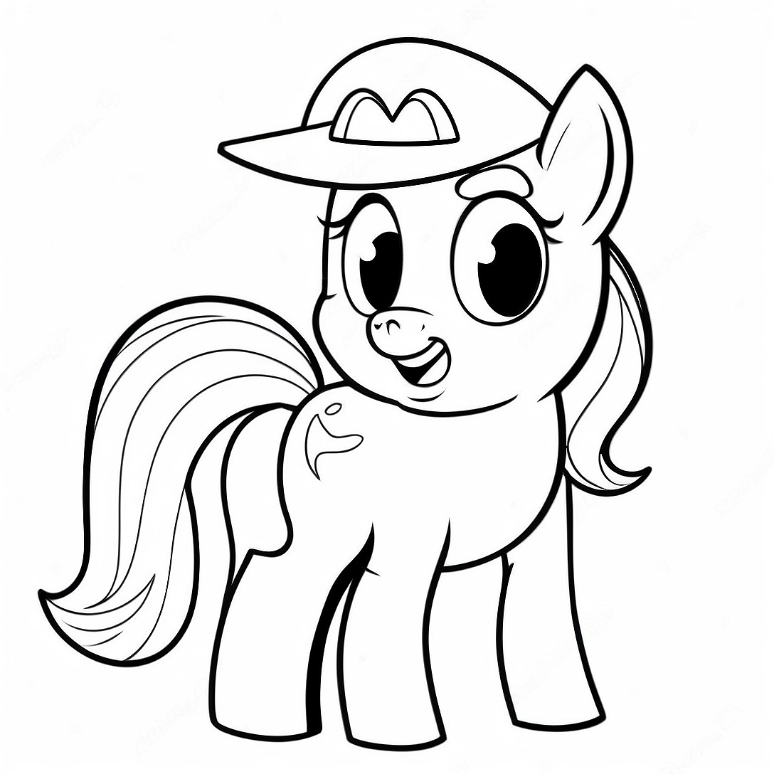Applejack Coloring Page | Applejack coloring page