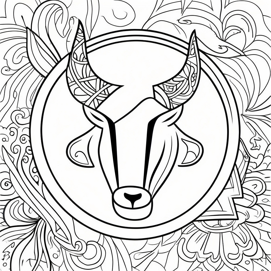 Dallas Mavericks Logo Coloring Page | Dallas Mavericks coloring page