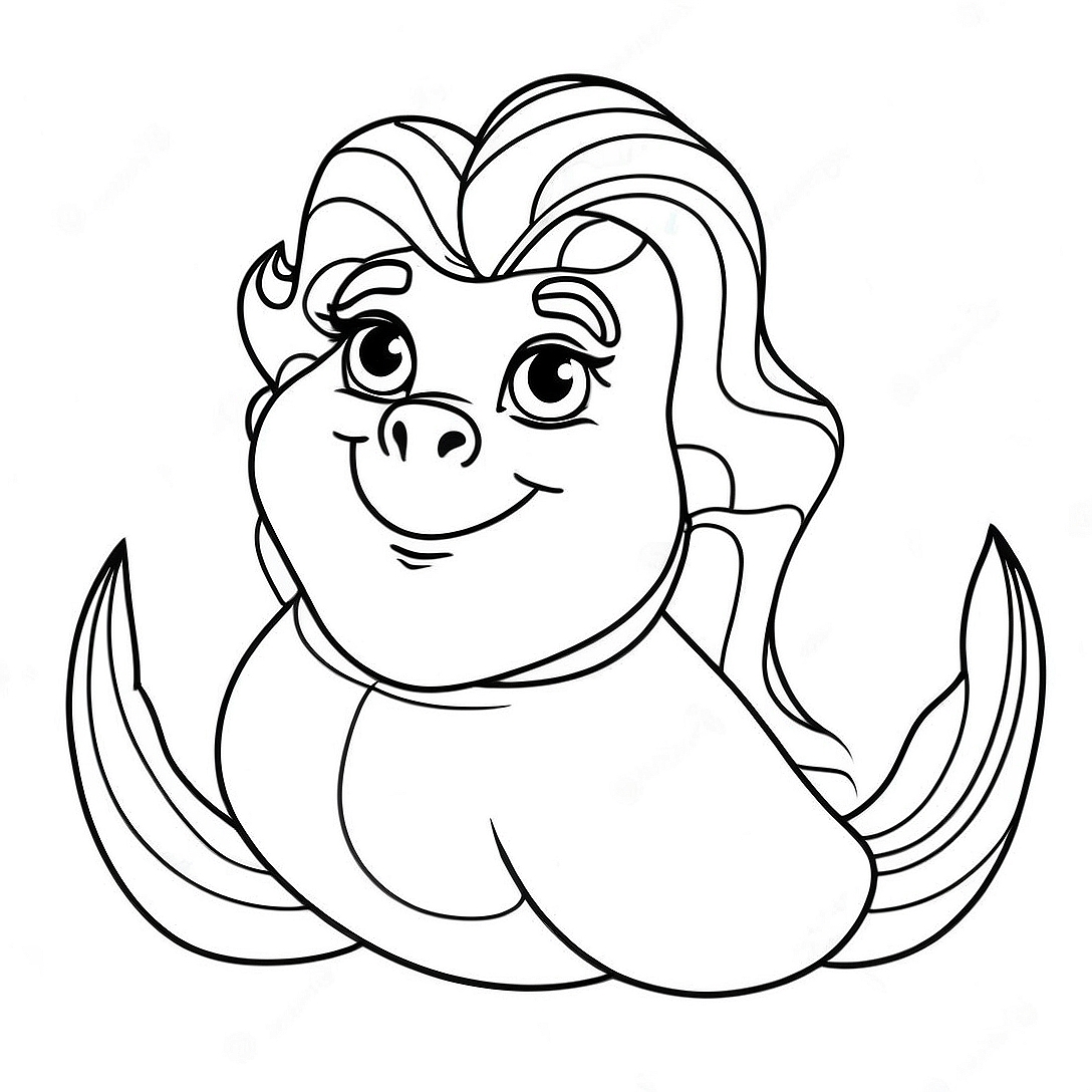 Ursula Coloring Page | Ursula coloring page