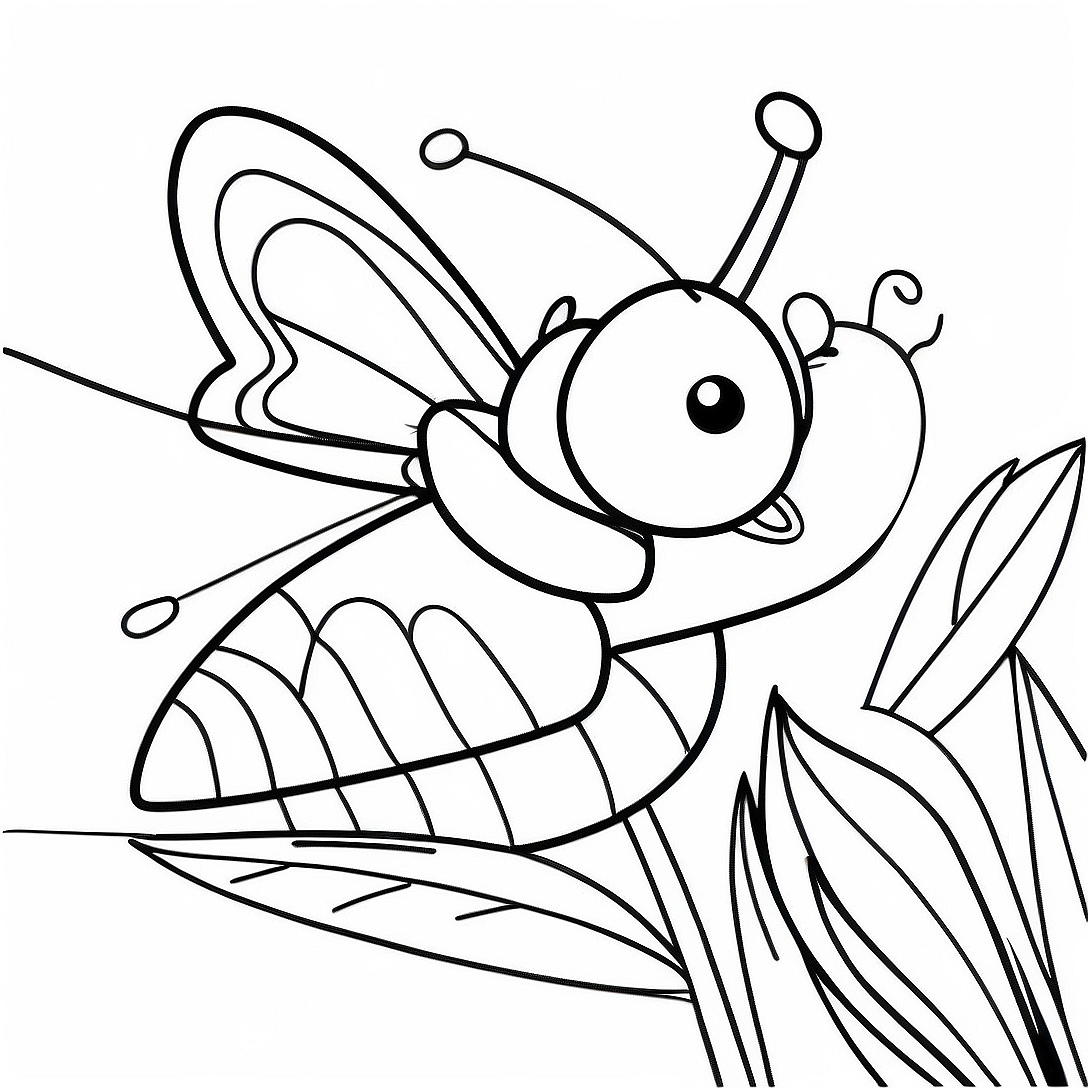 Pollinator Coloring Page | Pollinator coloring page