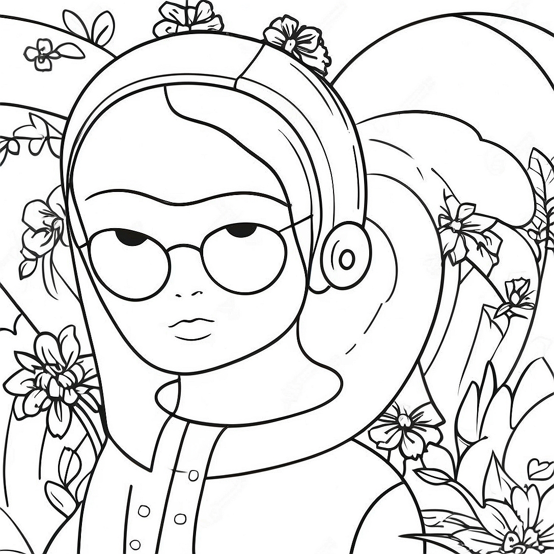 Online for Adults Coloring Page | Online for Adults coloring page