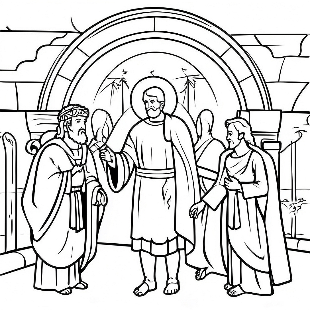 Ephesians Coloring Page | Ephesians coloring page