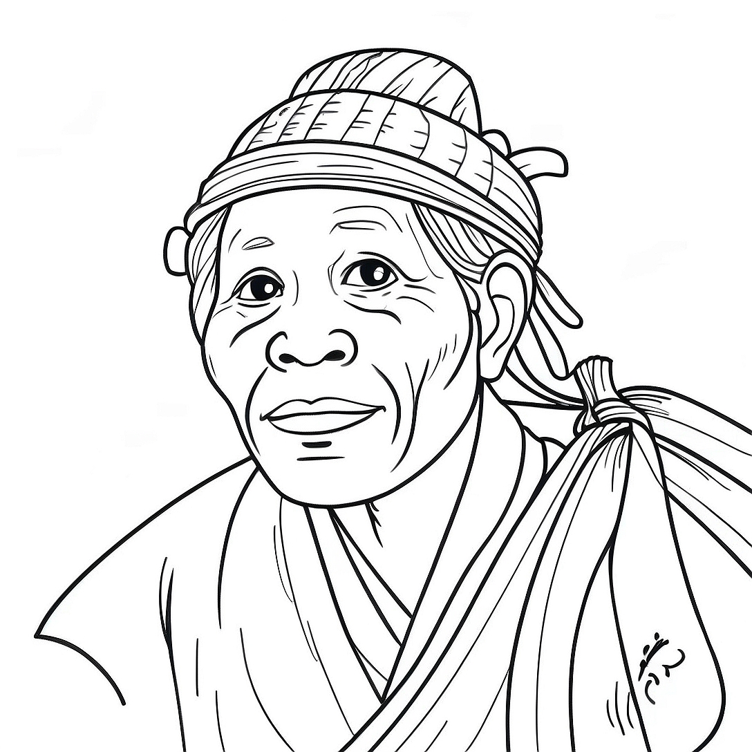Obanai Iguro Coloring Page | Obanai Iguro coloring page