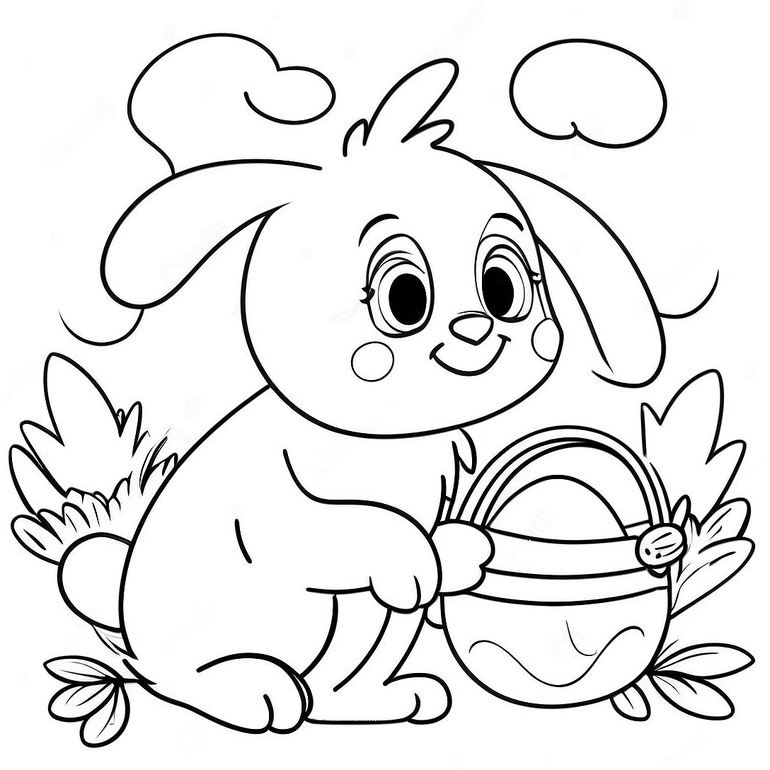Christian Easter Coloring Page | Christian Easter coloring page
