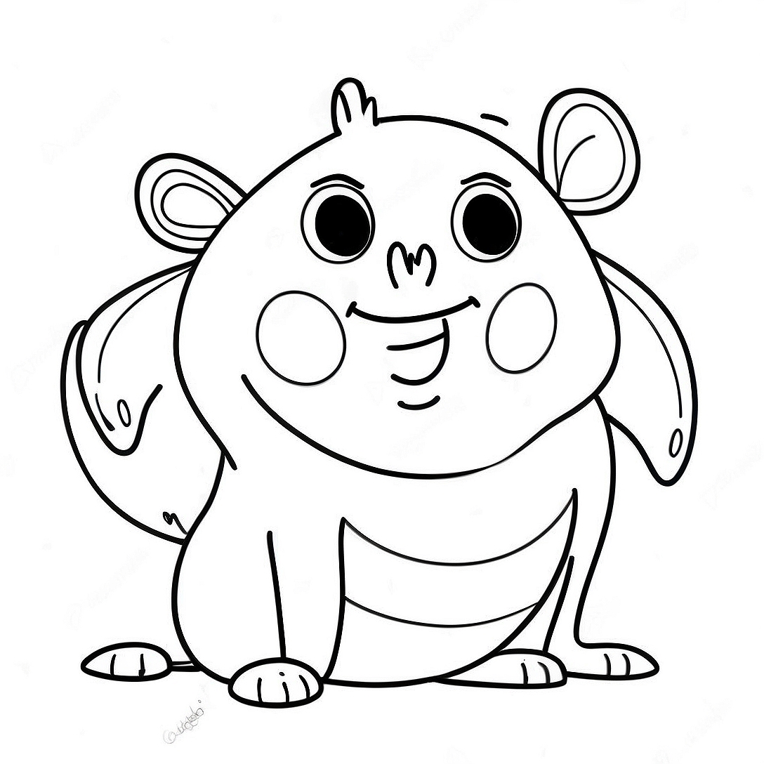 Wobbly Life Character Coloring Page | Wobbly Life coloring page